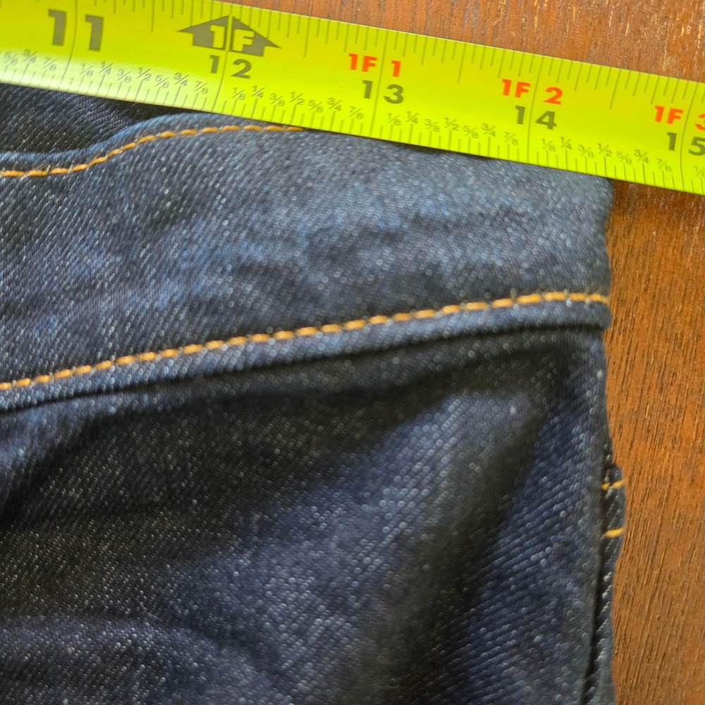 NWT Levis 726 High Rise Wide Leg Jeans Dark Wash Denim 29x32 - Picture 9 of 12